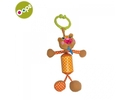 Oops Bear Piekaramā mīksta rotaļlieta-grabulis bērniem no 0m+ (38x4x12cm) Krāsaina 18002.11