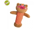 Oops Bear Squeaker Mīksta rotaļlieta bērniem no 0m+ (20x4x12cm) Brūna 13006.11