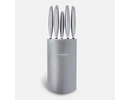 Pensofal Academy Chef Stainless Steel Block w/5 knives Chef/Pane/Multiuso/Santoku/Spelucchino 1108