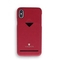 Vixfox Card Slot Back Shell for Samsung S9 ruby red