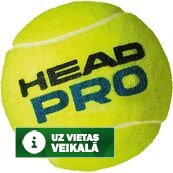 Head Pro spēlēta tenisa bumba Tennis Ball
