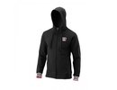 Wilson men apparel M SCRIPT ECO COTTONFULL ZIP HOODY-SLIMFIT BLACK