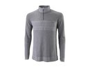 Wilson men apparel M SEAMLESS 1/4 ZIP TURBULENCE