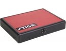 Stiga galda tenisa inventars Alu Batcase ietvars galda tenisa raketei, melns/sarkans