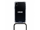 Lookabe necklace iPhone Xr gold black loo004