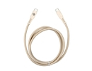 Tellur Green Data Cable Type-C to Type-C 3A PD60W 1m nylon cream