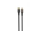 Tellur Data Cable USB to Type-C 3A 100cm Black