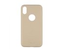 Tellur Cover Slim Synthetic Leather for iPhone X/XS gold