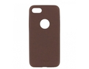 Tellur Cover Slim Synthetic Leather for iPhone 8 brown