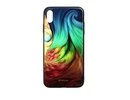 Tellur Cover Glass print for iPhone XS MAX mesmeric