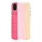 Apple MAN&amp;WOOD SmartPhone case iPhone X/XS pink pie white