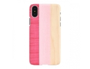 Apple MAN&amp;WOOD SmartPhone case iPhone X/XS pink pie white