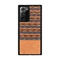 Man&amp;wood MAN&amp;WOOD case for Galaxy Note 20 Ultra browny check black