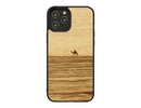Man&amp;wood MAN&amp;WOOD case for iPhone 12/12 Pro terra black