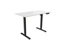 White shark Gaming Desk Axiom-W Set of 2 pcs.(1/2 + 2/2) White-1 Motor
