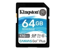 Kingston 64GB SDXC Canvas Go Plus 170R