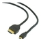 Gembird CABLE HDMI-MICRO HDMI 1.8M/V.2.0 BLK CC-HDMID-6