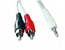 Gembird CABLE AUDIO 3.5MM TO 2RCA 5M/CCA-458-5M