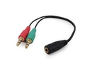 Gembird CABLE AUDIO 3.5MM SOCKET TO/2X3.5MM PLUG CCA-418