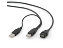 Gembird CABLE USB2 DUAL EXTENSION AMAF/0.9M CCP-USB22-AMAF-3