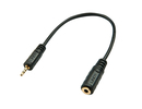 Lindy CABLE ADAPTER AUDIO 2.5/3.5MM/0.2M 35698