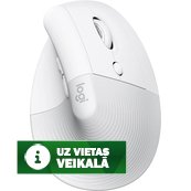 Logitech gaming Logitech Lift Vertical Ergonomic Mouse (White)