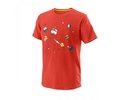 Wilson jr apparel ZĒNU T-KREKLS PLANETARY TECH TEE FIESTA