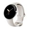 Google Pixel Watch LTE 41mm Polished Silver Case with Sport Band - Chalk