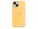 Apple 14 Silicone Case with MagSafe Sunglow -