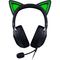Razer Kraken Kitty V2 - vadu RGB austiņas ar Kitty ausīm (melnas)|USB