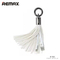 Remax Tassels Ring Cable for Micro Universal White