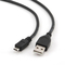 Gembird CABLE USB2 A PLUG/MICRO B 0.1M/CCP-MUSB2-AMBM-0.1M