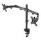 Deltaco GAMING Double monitor holder | Black