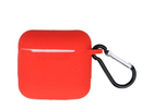 Ilike Case for Airpods 3 with hook Apple Red