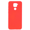 Evelatus Redmi Note 9 Nano Silicone Case Soft Touch TPU Xiaomi Red