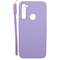 Evelatus Xiaomi Redmi Note 8 / Redmi Note 8 2021 Soft Touch Silicone Case with Strap Xiaomi Purple