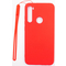 Evelatus Xiaomi Redmi Note 8 / Redmi Note 8 2021 Soft Touch Silicone Case with Strap Xiaomi Red