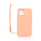 Evelatus iPhone 11 Pro Soft Touch Silicone Case with Strap Apple Pink