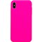 Evelatus iPhone XR Premium Soft Touch Silicone Case Apple Hot Pink