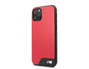 BMW iPhone 11 Pro Hardcase Smooth PU Leather Apple Red