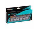 Acrylicos vallejo Vallejo - Model Color / 8 colors set - Wargames Basics 18 ml