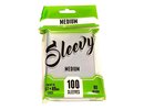 Lautapelit Sleevy MEDIUM – Clear (100 sleeves 57x89 mm)
