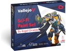 Acrylicos vallejo Vallejo - Sci-Fi Paint Set by Angel Giraldez
