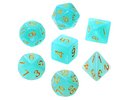 Rebel RPG Dice Set - Moonstones - Jadeite