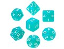 Rebel RPG Dice Set - Moonstones - Turquoise