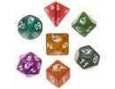 Rebel RPG Dice Set - Acrylic - Unicorn