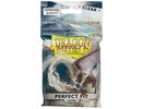 Dragon shield Standard Perfect Fit Sleeves – Clear/Clear (100 Pcs)