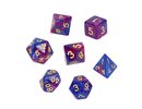 Rebel RPG Dice Set - Two Color - Dark Blue and Purple