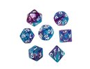 Rebel RPG Dice Set - Two Color - Blue and Purple