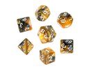 Rebel RPG Dice Set - Two Color - Black and Gold
